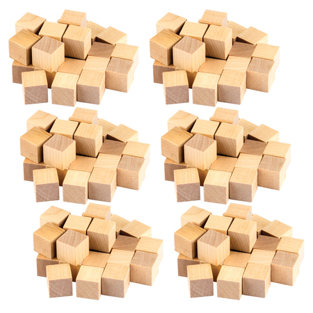 TEACHER CREATED RESOURCES STEM Basics - Wooden Cubes, PK150 TCR20941